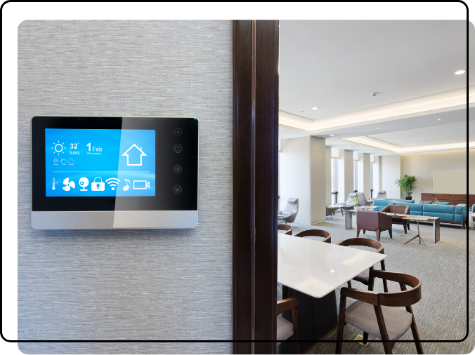 office with smart control system